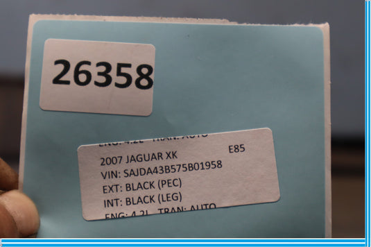 07-15 Jaguar XK XKR X150 Left Driver Side Skirt Rocker Molding Oem