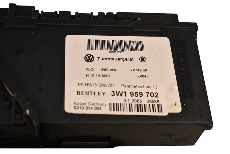 Load image into Gallery viewer, 03-11 Bentley Continental Right Passenger Side Door Window Regulator Motor OEM
