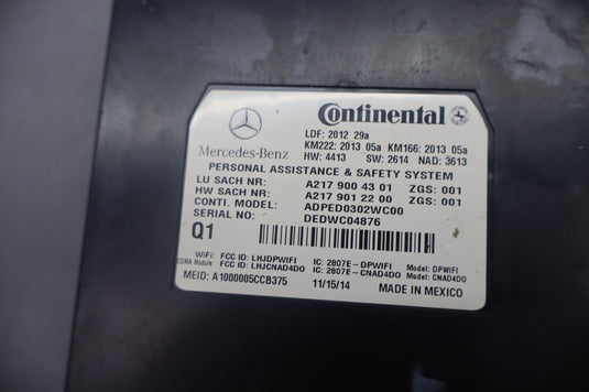 14-19 Mercedes C117 CLA250 Bluetooth Communication Control Module Oem