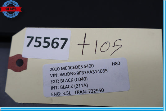 07-13  Mercedes W221 S550 S600 Front Dash Center Air Vent Trim Cover Bezel Oem
