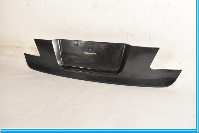Load image into Gallery viewer, BMW F01 F02 740 750 REAR TRUNK LID LICENSE PLATE MOLDING TRIM COVER PANEL BLACK
