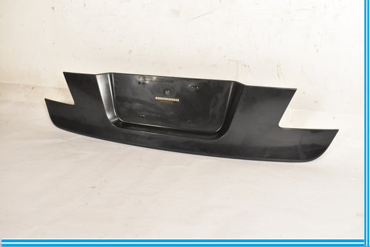 BMW F01 F02 740 750 REAR TRUNK LID LICENSE PLATE MOLDING TRIM COVER PANEL BLACK