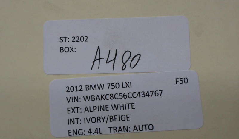 Load image into Gallery viewer, 09-12 BMW 750i 750Li xDrive Front Left Side Safety Seat Belt Retractor Beige Oem
