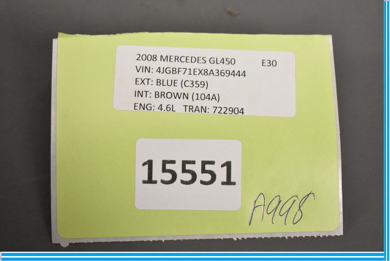 Load image into Gallery viewer, 06-12 Mercedes W164 GL550 GL450 Rear Right Side Seat Folding Button Switch Oem

