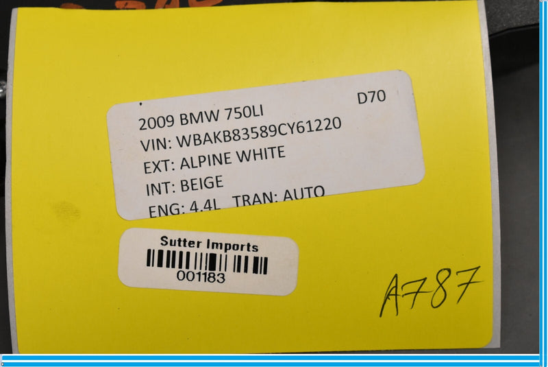 Load image into Gallery viewer, 09-15 BMW 750I 750LI F01 F02 Front Left Driver Side Seat Control Switch Oem
