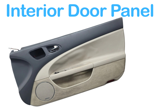 07-09 Jaguar XK XKR Front Right Passenger Side Interior Door Panel Cover OEM