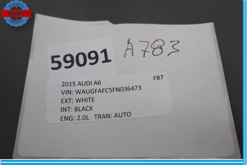 Load image into Gallery viewer, 12-18 Audi A6 Quattro Front Left Driver Side Dash Molding Panel Trim Black Oem
