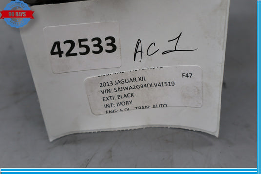 13-15 Jaguar XJL XJ AC A/C Air Conditioning Compressor Oem
