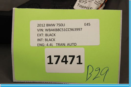 09-15 BMW 750i 750Li F01 F02 Front Right Side Door Tweeter Speaker Oem