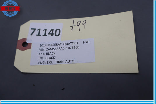 14-17 Maserati Quattroporte M156 Front Dash Cover Insert Trim Panel Oem