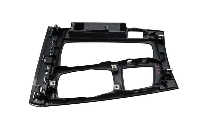 Load image into Gallery viewer, 14-18 BMW X5 F15 Center Console Shifter Leather Trim Cover Panel Oem
