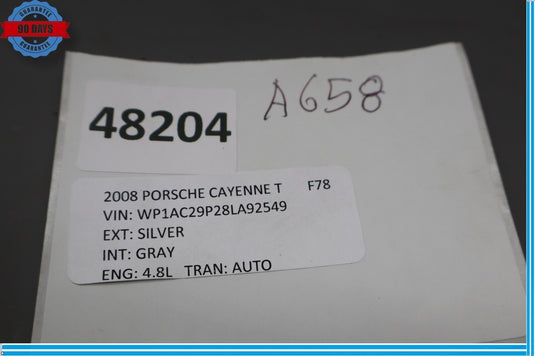 03-10 Porsche Cayenne 955 957 Rear Trunk Boot Release Handle Switch Oem