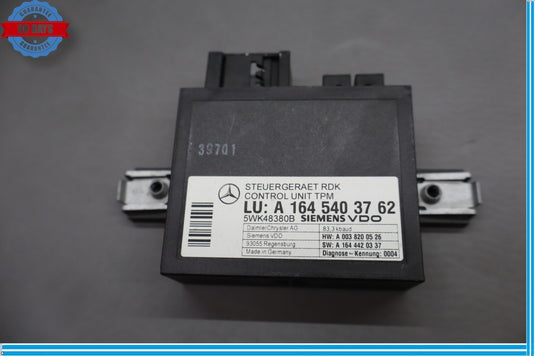 06-12 Mercedes W219 CLS550 CLS500 TPMS Tire Pressure Control 1645403762 Oem