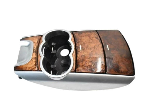 06-13 Mercedes W251 R350 R500 Front Center Console Cup Holder Ashtray Wood Oem