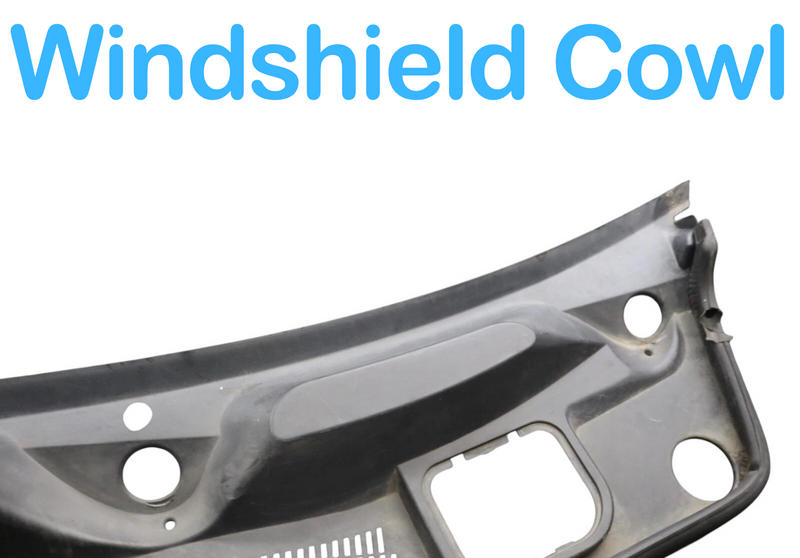 Load image into Gallery viewer, 14-17 Maserati Ghibli Windshield Wiper Cowl Trim Cover Panel Black 670010468 Oem
