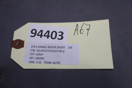 2014 LR Range Rover Sport Front Right Side Door Control Module Unit Oem
