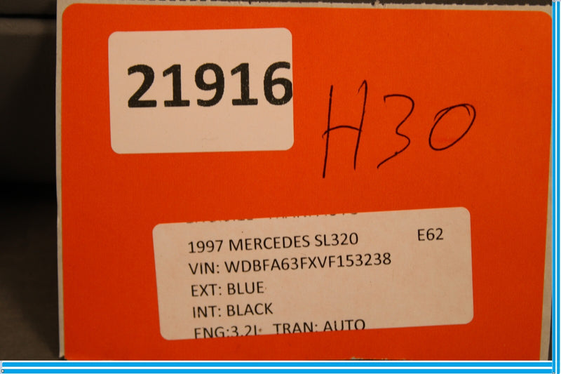 Load image into Gallery viewer, 90-02 Mercedes SL320 SL500 R129 Front Right Side Upper Seat Headrest Oem

