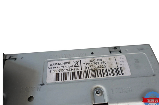 03-08 Maserati Quattroporte M139 Audio Player 5 Disc CD DVD Changer W / Trim Oem