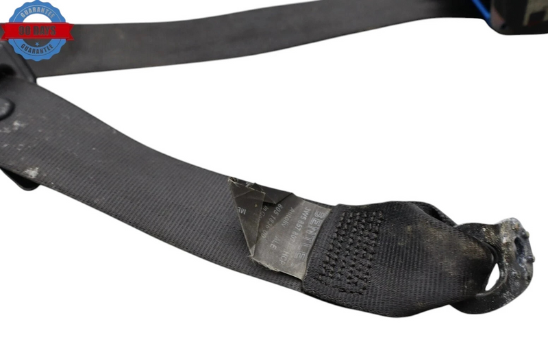 Load image into Gallery viewer, 06-13 Bentley Continental Flying Spur Rear Center Middle Seat Belt Black OEM
