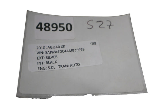 10-15 Jaguar XK XKR Front Left Driver Side Interior Door Trim Panel Cover Oem