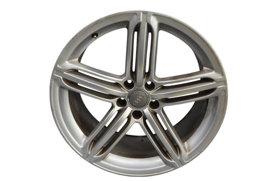 11-15 Audi A8 Quattro 20 Inch 5 Spoke Alloy Wheel Rim 9J X 20 H2 4H0601025T Oem