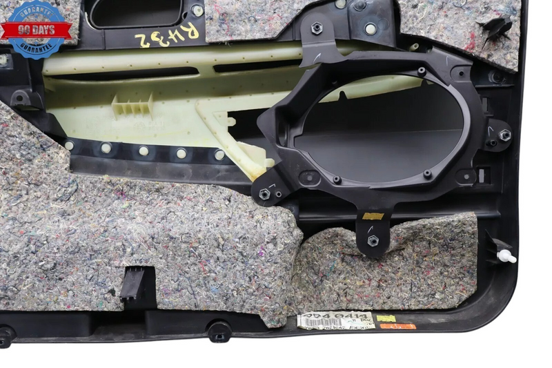 Load image into Gallery viewer, 2003 Ford Thunderbird Front Right Passenger Side Interior Door Panel Black Oem
