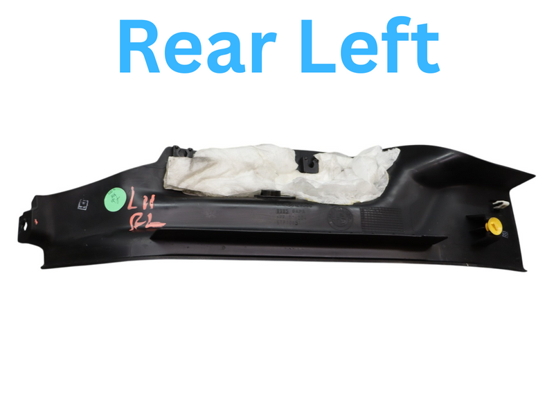 Load image into Gallery viewer, 17-23 Alfa Romeo Giulia Rear Left Driver Side Door Sill Trim 156129046 Oem
