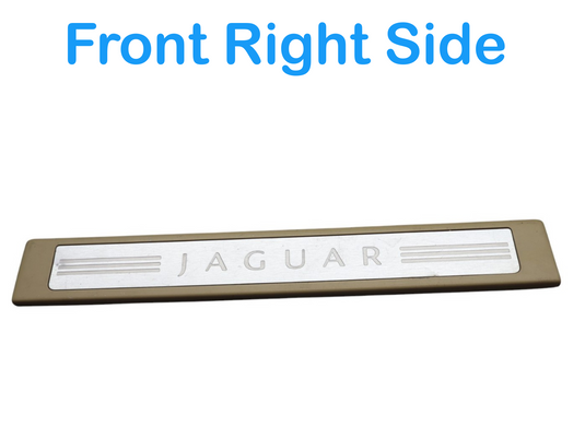 09-15 Jaguar X250 XF XFR Front Right Side Door Scuff Tread Plate 8X2313200AF Oem