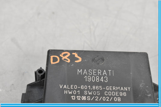03-12 Maserati Quattroporte Parking Assist Control Module Unit ECU Oem