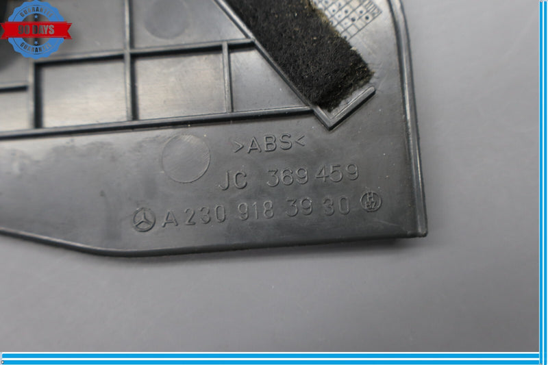 Load image into Gallery viewer, 03-12 Mercedes R230 SL500 SL600 Front Left Side Seat Outer Rear Cover Trim Oem
