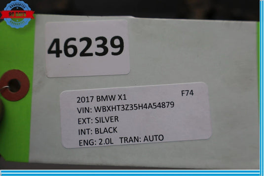 16-22 BMW X1 F48 Rear Suspension Sub Frame Subframe Crossmember 33316862558 OEM