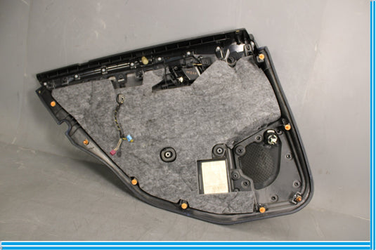 10-13 Mercedes E350 E550 W212 Rear Right Passenger Door Trim Panel Black Oem
