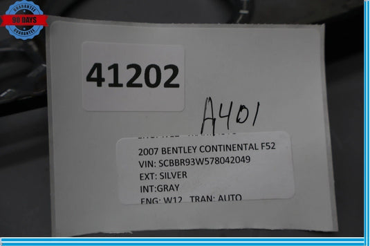 03-12 Bentley Continental GT GTC Dash Panel Speedometer Bezel Wood Trim Oem