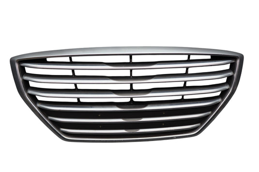 15-17 Hyundai Genesis G80 Front Radiator Grille Grill Assembly Silver Oem