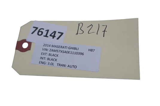 14-22 Maserati Ghibli Rear Right Side Door Window Control Switch 670013822 OEM