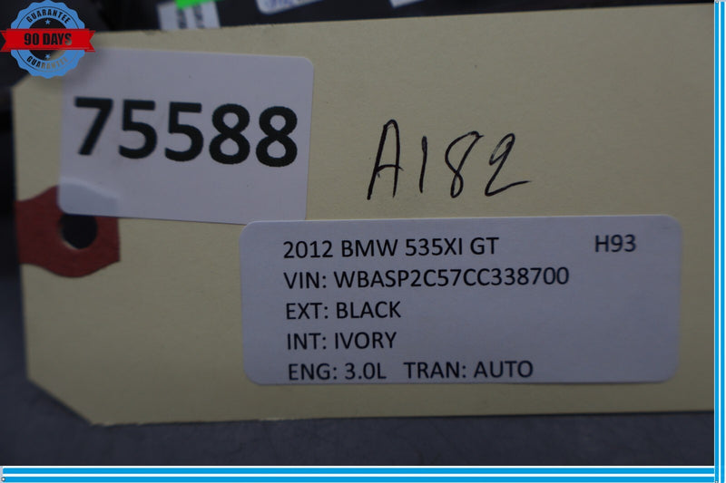 Load image into Gallery viewer, 10-17 BMW 535i GT xDrive Front Left Inner Door Panel Wood Trim Bezel Oem
