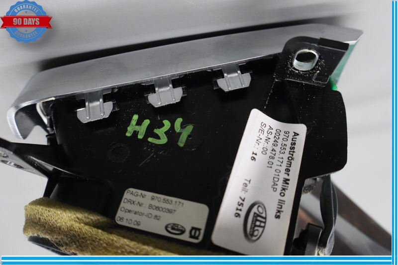 Load image into Gallery viewer, 10-16 Porsche Panamera Rear Left Driver Side Center Console Air Vent Oem
