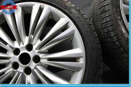 07-15 Jaguar X150 XK XF XKR R19 19" Rear Wheel Rim Silver Set of 4 Oem