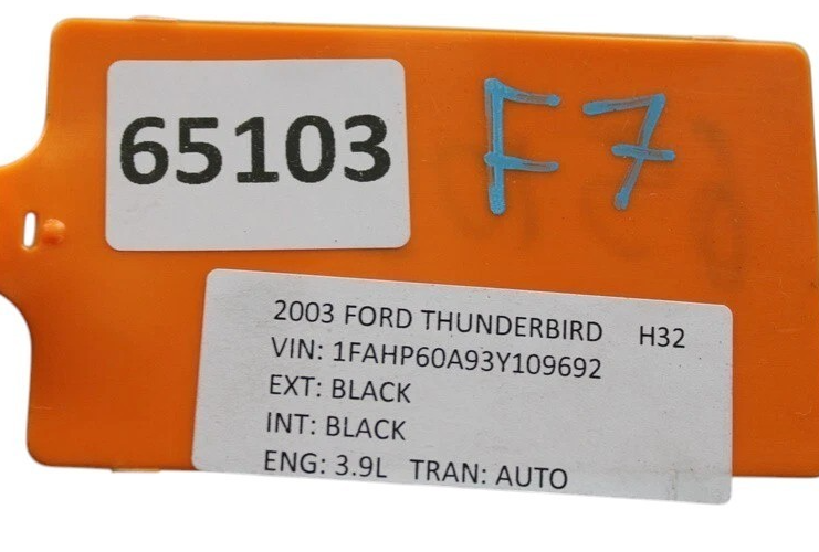 Load image into Gallery viewer, 02-05 Ford Thunderbird Front Right Side Inner Fender Liner Splash Guard Oem
