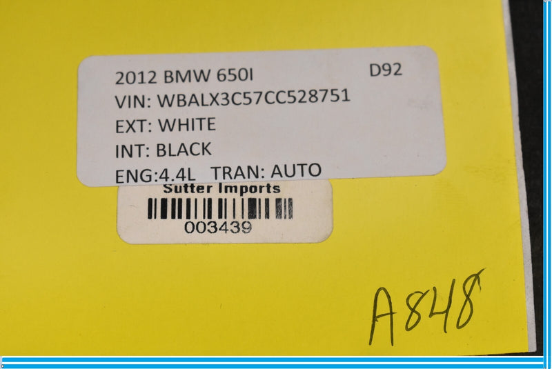 Load image into Gallery viewer, 12-18 BMW 650i 640i F12 Front Center Console Cup Holder 9197227 Oem
