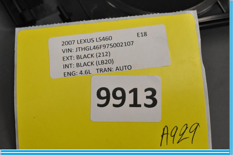 Load image into Gallery viewer, 07-17 Lexus LS460 Front Right Passenger Side Dash Dashboard Speaker Cover Oem
