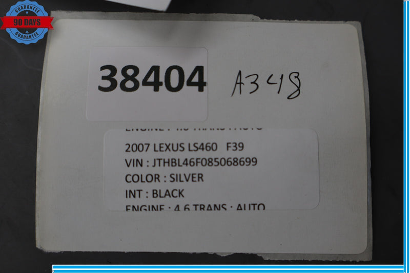 Load image into Gallery viewer, 07-12 Lexus LS460 Rear Left Driver Side Center Seat Belt Buckle 1046971 Oem
