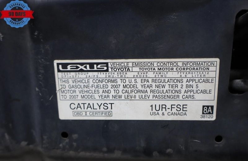 Load image into Gallery viewer, 07-12 Lexus LS460 Front Hood Bonnet Cover Shell Panel Assembly Black Oem
