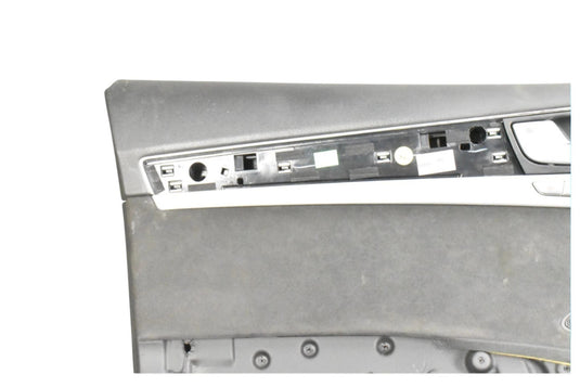 11-17 Audi A8 Front Left Driver Interior Door Trim Panel Black 4H0868151A OEM