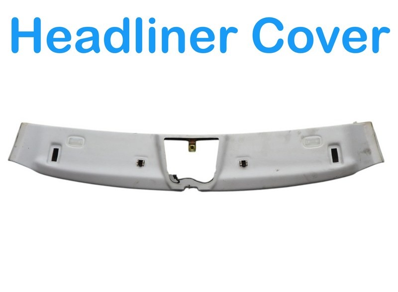 Load image into Gallery viewer, 98-03 Mercedes W208 CLK430 CLK320 Front Top Upper Headliner Trim Panel Gray OEM
