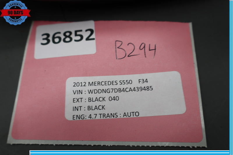 Load image into Gallery viewer, 07-13 Mercedes W221 S550 S600 Center Console Rear AC Control Trim Bezel Wood Oem
