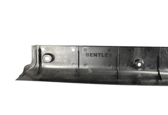 07-11 Bentley Continental GTC Rear Luggage Compartment Trim Black 3W7863721A OEM