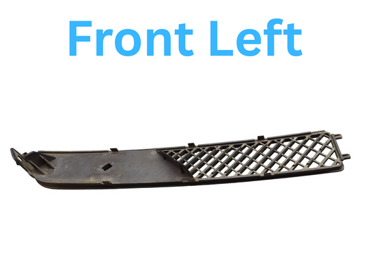 04-08 Chrysler Crossfire Front Left Side Bumper Lower Grille Trim Cover Oem