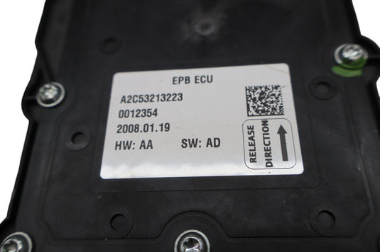 04-19 Maserati Quattroporte Emergency Electric E Parking Brake Actuator Oem