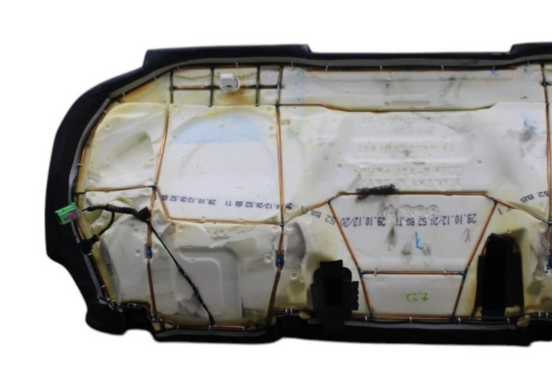Load image into Gallery viewer, 12-18 Audi A6 Rear Bottom Lower Seat Bench Cushion Cover Black 4G0885375K OEM
